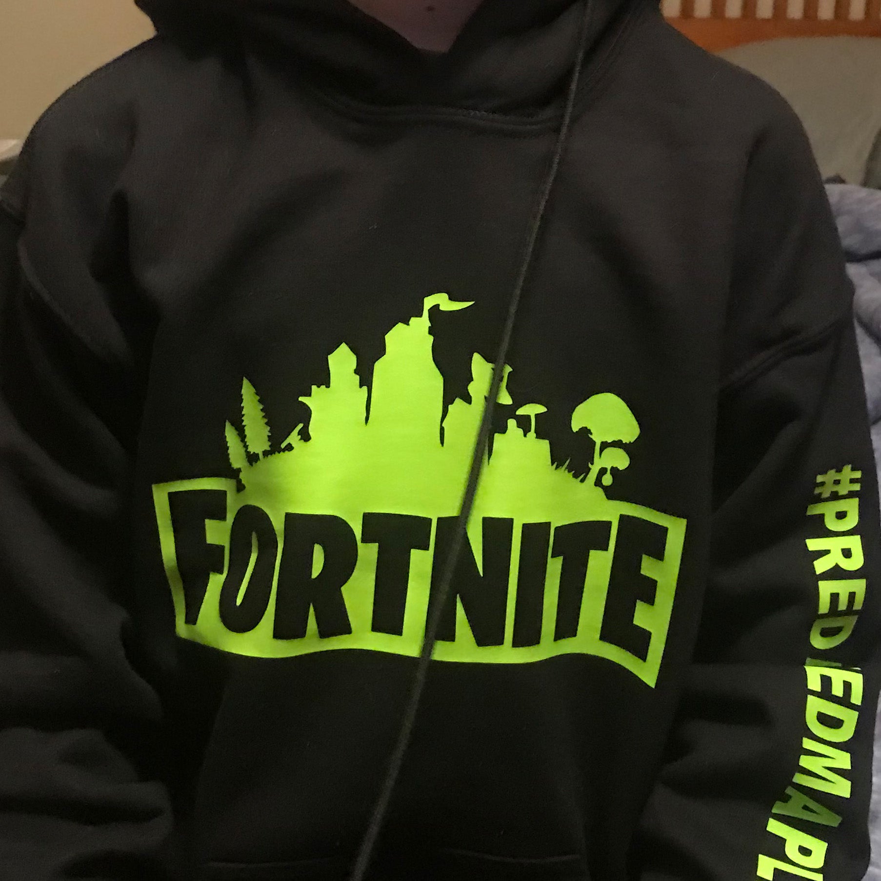Fortnite Hoodie Happy Hippo Ink